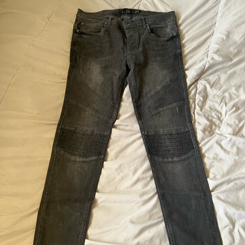 Men Zara biker jeans